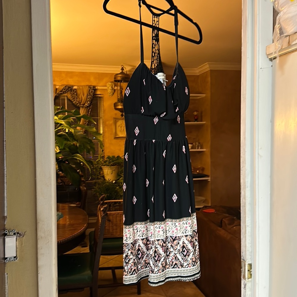 NWT Derek Heart crochet Tback dress